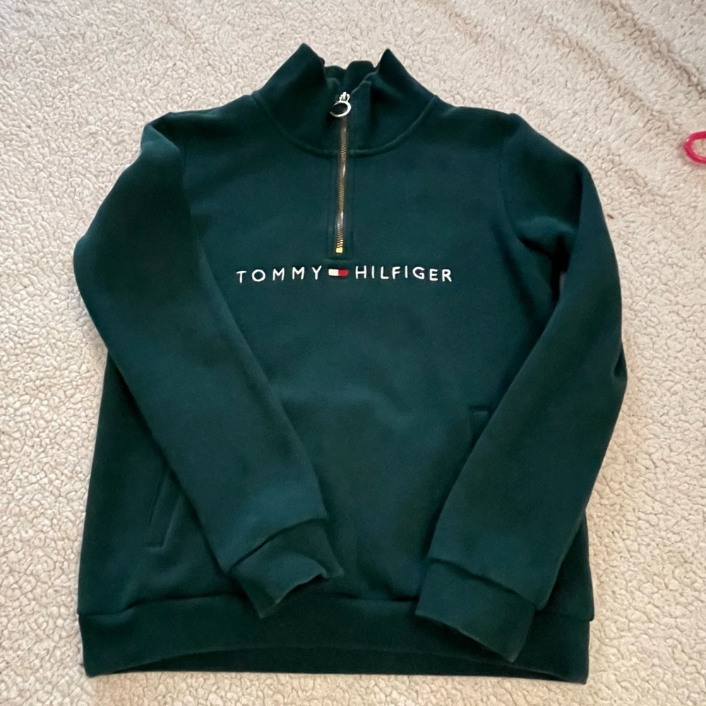 Tommy Hilfiger Men's Green Sweater